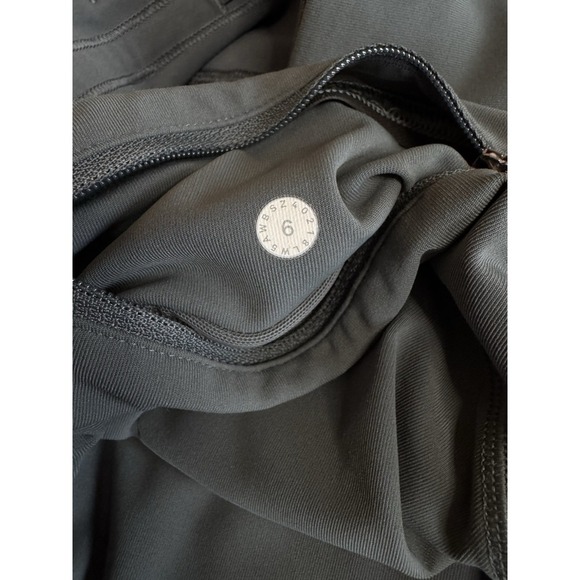 Lululemon Speed Up Tight Leggings Size 6 Full On Luxtreme Solid Sea Steel EUC - Picture 10 of 12